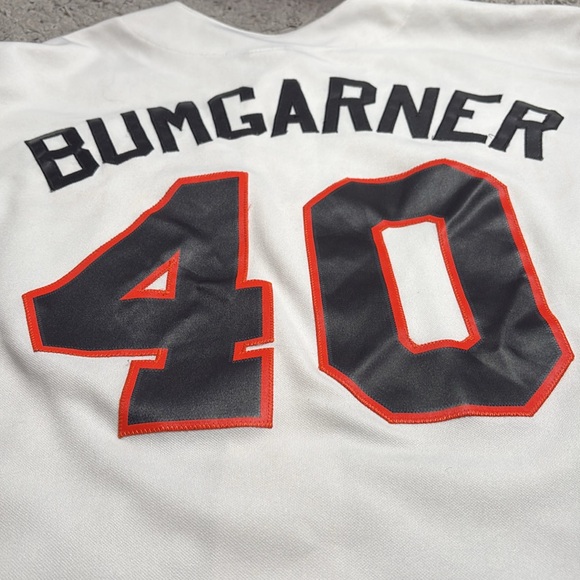 ⚾️San Francisco Giants Madison Bumgarner World Series 2014 Jersey MLB Size 2XL - Picture 14 of 16